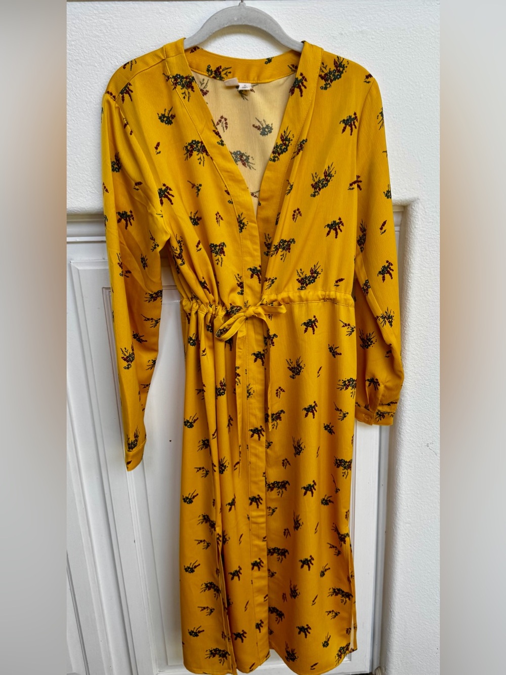 Melrose and Market Yellow Floral Cover/Kimono